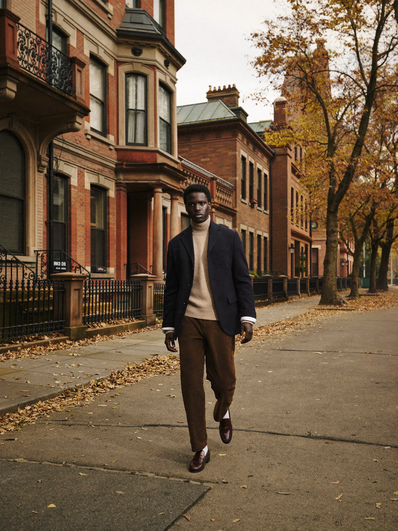Tailoring on an Old Louisville street