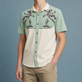 Mint Green And Cream
