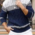 Royal Blue and White