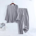 Light Grey Checkered Long