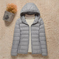 Gray with Hood