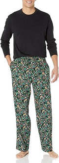 Black/Green Floral