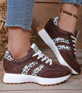 Leopard-print Brown