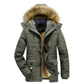 Fur Collar Green