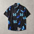 Black Butterfly Print