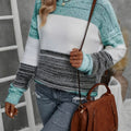 Teal & White & Grey