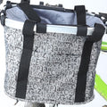 Cesta de tela 206 con estampado de letras