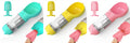 Blue Pink Yellow