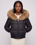 Black with Natural Fur