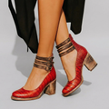 Crocodile Pattern Red