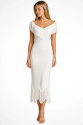 White Midi Dress