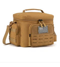 Khaki With Black Zipper