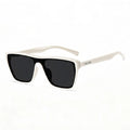 Off-White Frame with Black Gray Lenses