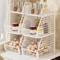 White - 3-Tier (Single Column) Pack of 2