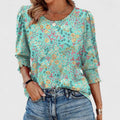 Lake Green Bottom Floral